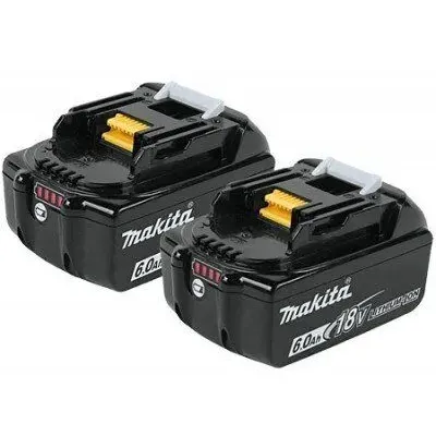 MAKITA 2 Μπαταρίες 18V/6,0Ah 197428-2