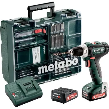 METABO PowerMaxx BS 12 Set Δραπανοκατσάβιδο Μπαταρίας 12V 6.01036.87