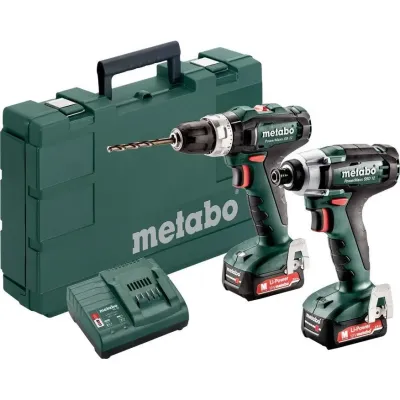 METABO 12 Volt Combo Set Μπαταρίας 2.7.2 12 V PowerMaxx SB 12 - PowerMaxx SSD 12 6.85167.00