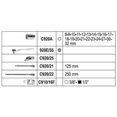 BETA Συλλογή με Καρυδάκια 1/2 923E/C25 B009231025
