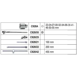 BETA Συλλογή με Καρυδάκια και Εξαρτήματα 3/4 928E/C17 B009282017