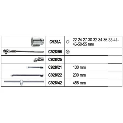 BETA Συλλογή με Καρυδάκια και Εξαρτήματα 3/4 928E/C17 B009282017