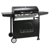 UNIMAC Ψησταριά (BBQ) Υγραερίου με 4 καυστήρες 661313
