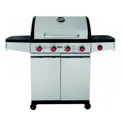 UNIMAC Ψησταριά (BBQ) Υγραερίου με 4 καυστήρες + 1 πλαϊνή εστία 661317