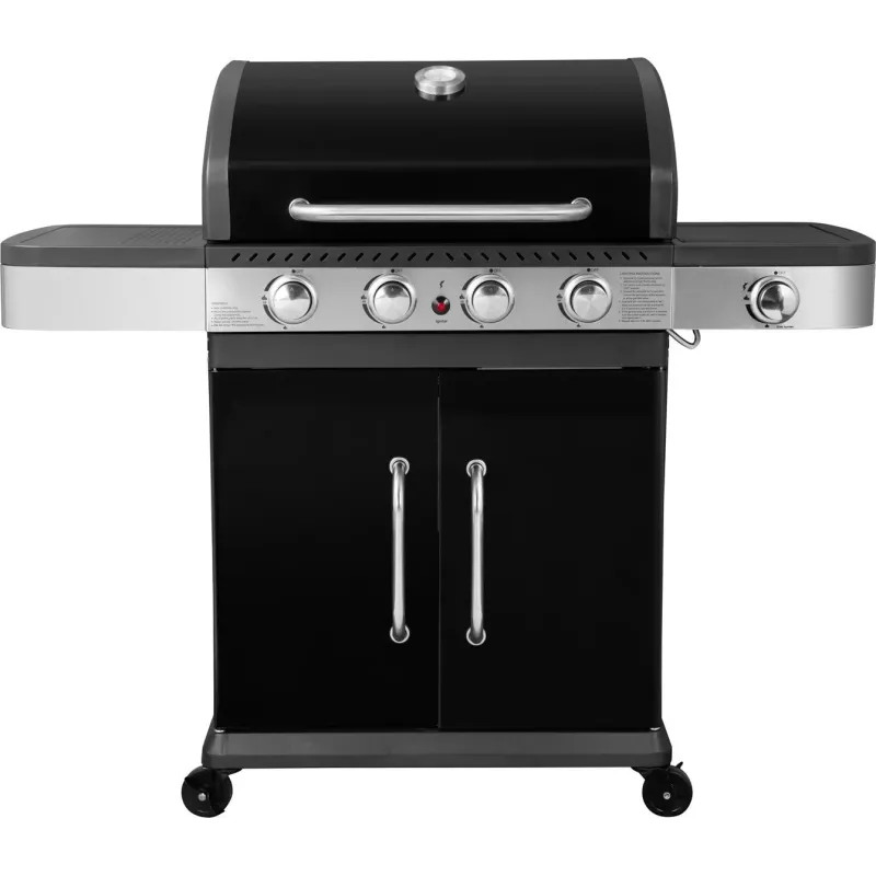 UNIMAC ΨΗΣΤΑΡΙΑ (BBQ) ΥΓΡΑΕΡΙΟΥ ΜΕ 4 ΚΑΥΣΤΗΡΕΣ ΚΑΙ 1 ΠΛΑΙΝΗ ΕΣΤΙΑ 661316