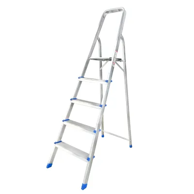 Pankoskal Σκάλα αλουμινίου STANDARD, οικιακής χρήσης 4+1