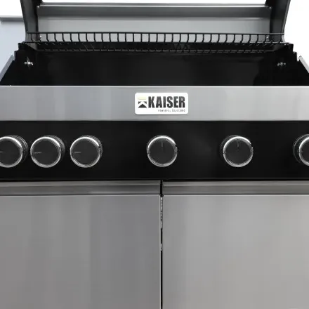 Kaiser Ψησταριά Yγραερίου Profi 5+1 καυστήρων 02165100