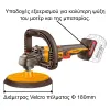 INGCO Αλοιφαδόρος Μπαταρίας 42V Li-Ion Φ 180mm +Εργαλειοθήκη Βαθιά 19