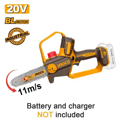 Ingco Αλυσοπρίονο Μπαταρίας 20V Li-Ion με 8