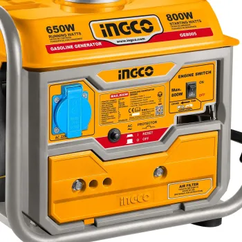 Ingco Γεννήτρια Βενζίνης 0.8kW 1kVA 2HP GE8005