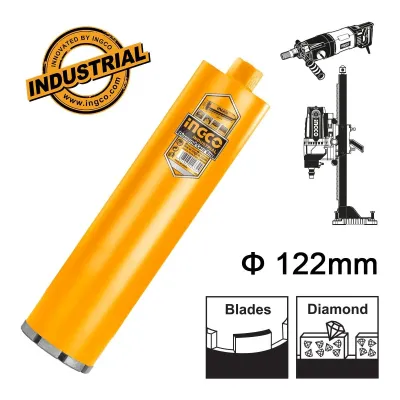 Ingco Διαμαντοκορώνα Μπετού Kαροτιέρας 122mm DCB581228