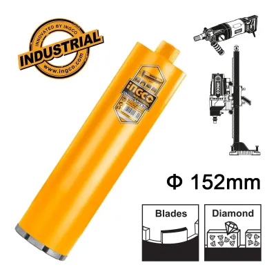 Ingco Διαμαντοκορώνα Μπετού Kαροτιέρας 152mm DCB581528