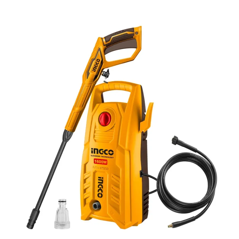 Ingco Πλυστικό Μηχάνημα Υψηλής Πίεσης 1600W 140bar HPWR16008
