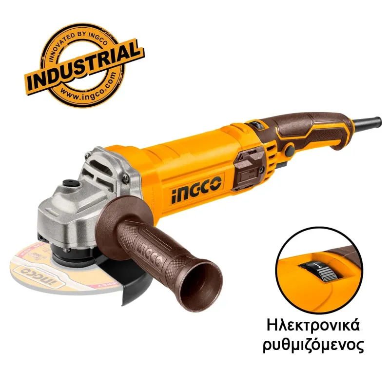 Ingco Ηλεκτρικός Γωνιακός Τροχός 1100W 125mm AG1100385E