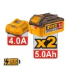 Ingco Κρουστικό Δραπανοκατσάβιδο Compact Μπαταρίας 20V Li-Ion 166Nm με Jacobs Τσοκ CIDLI201668E