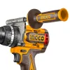 Ingco Κρουστικό Δραπανοκατσάβιδο Compact Μπαταρίας 20V Li-Ion 166Nm με Jacobs Τσοκ CIDLI201668E