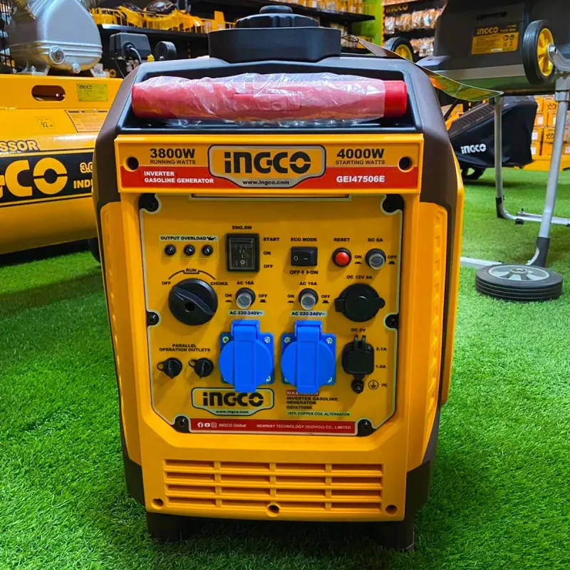 Ingco Γεννήτρια Inverter Βαλιτσάκι Βενζίνης 4kW 5kVA 5HP GEI47506E