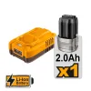 INGCO Αυτοαλφαδιαζόμενο Πράσινο Laser 3D Μπαταρίας 16V Li-Ion HLL301201E
