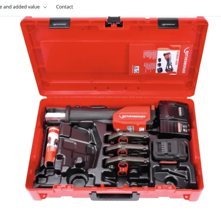 Rothenberger ROMAX 4000 Ηλεκτρουδραυλική πρέσσα 1000001840