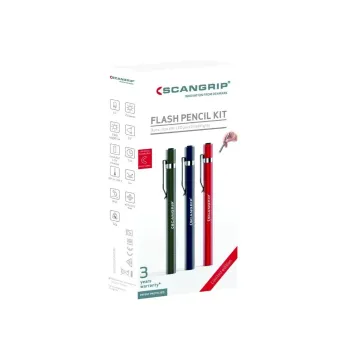SCANGRIP Σετ προσφοράς με 3 τεμάχια FLASH PENCIL 49.0341
