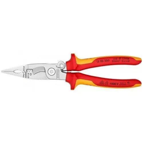 KNIPEX ΠΕΝΣΑ ΗΛΕΚΤΡΟΛΟΓΩΝ 1000V ΜΟΝΩΣΗ 200mm 1396200