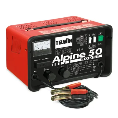 Telwin Ηλεκτρονικός Φορτιστής – Συντηρητής Μπαταριών Alpine 50 Boost 807548