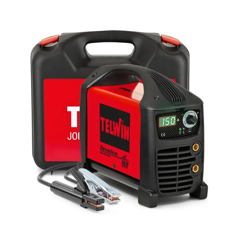 TELWIN Inverter Ηλεκτροσυγκόλληση TECNICA 188 MPGE Με Θήκη Μεταφοράς 816223