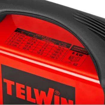 TELWIN Inverter Ηλεκτροσυγκόλληση TECNICA 188 MPGE Με Θήκη Μεταφοράς 816223