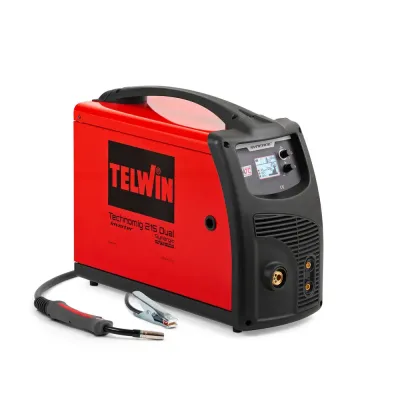 Telwin Inverter Ηλεκτροσυγκόλληση Technomig 215 Dual Synergic 816232