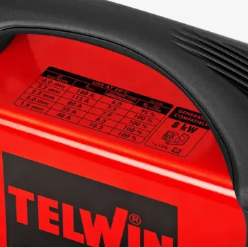 TELWIN Inverter Ηλεκτροσυγκόλληση TECNICA 211/S Με Θήκη Μεταφοράς 816236