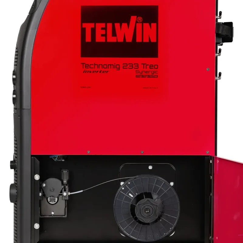 Telwin Inverter Μηχανή Συγκόλλησης Technomig 233 Treo Synergic 816965