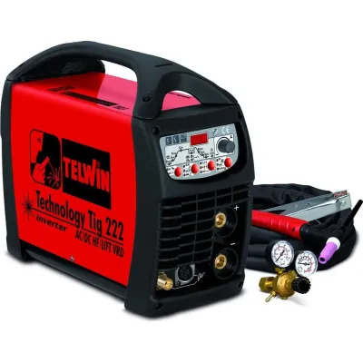 TELWIN TECHNOLOGY TIG 222 AC/DC-HF/LIFT MONOΦΑΣΙΚΗ ΗΛΕΚΤΡΟΚΟΛΛΗΣΗ 200A 852031