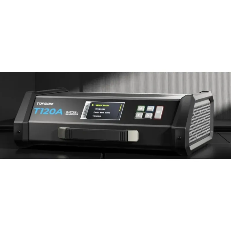 Topdon Έξυπνος Φορτιστής & Συντηρητής 12V&24V 120A (5m) T120000-5m