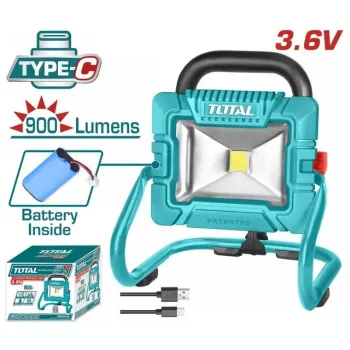 TOTAL ΠΡΟΒΟΛΕΑΣ LED ΜΠΑΤ. Li-ion 3.6V Type C (TRLF4415)