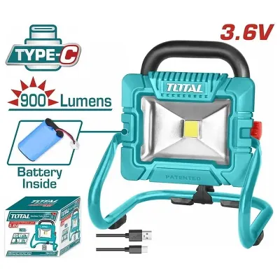 TOTAL ΠΡΟΒΟΛΕΑΣ LED ΜΠΑΤ. Li-ion 3.6V Type C (TRLF4415)