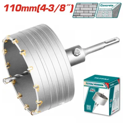 Total Διαμαντοκορωνα Μπετου Sds - Plus 110Mm (Tac4301101)