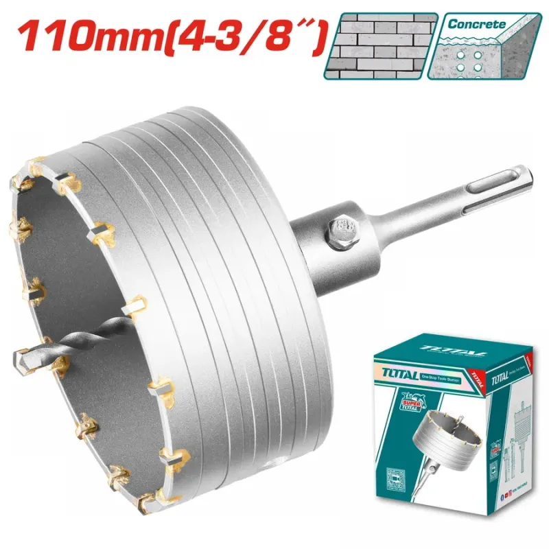 Total Διαμαντοκορωνα Μπετου Sds - Plus 110Mm (Tac4301101)