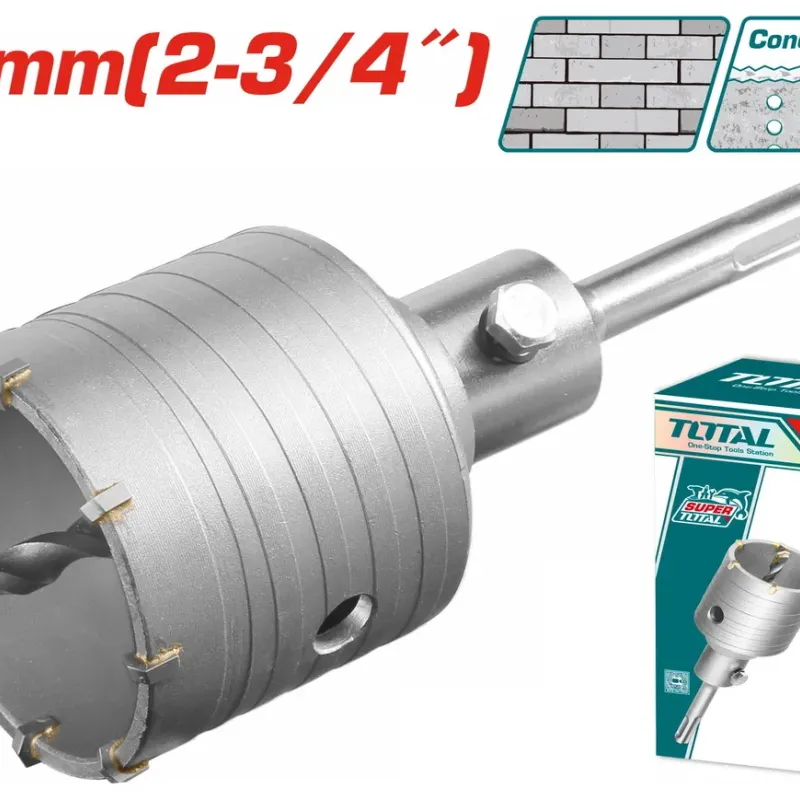 Total Διαμαντοκορωνα Μπετου Sds - Plus 70Mm (Tac430701)