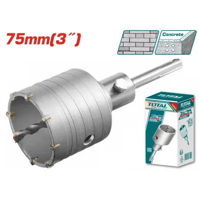 Total Διαμαντοκορωνα Μπετου Sds - Plus 75Mm (Tac430751)