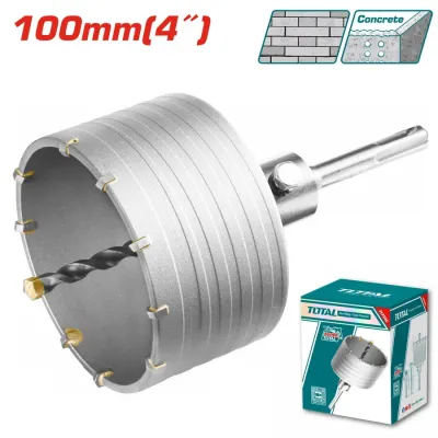 Total Διαμαντοκορωνα Μπετου Sds - Plus  100Mm (Tac431001)