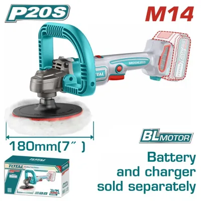 Total Επαγγ. Γωνιακος Αλοιφαδορος Μπατ. Li-Ion 20V / 180Mm Χωρις Μπαταρια & Φορτιστη (Tapli2018)