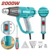 Total Πιστολι Θερμου Αερα 2.000W (Tb20078)