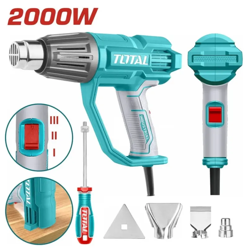 Total Πιστολι Θερμου Αερα 2.000W (Tb20078)