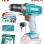 TOTAL ΔΡΑΠΑΝΟΚΑΤΣΑΒΙΔΟ ΜΠΑΤ. Li-ion 12V / 1.5Ah / 20Nm / 1 ΜΠΑΤ (TDLI1218)