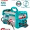 TOTAL ΗΛΕΚΤΡΟΚΟΛΛΗΣΗ INVERTER FCAW 230V / 130A ΧΩΡΙΣ ΑΕΡΙΟ (TFC13018)