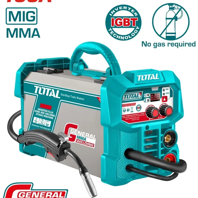 TOTAL ΗΛΕΚΤΡΟΚΟΛΛΗΣΗ INVERTER FCAW 230V / 130A ΧΩΡΙΣ ΑΕΡΙΟ (TFC13018)
