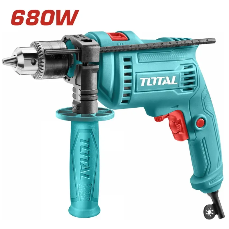 Total Δραπανος Ηλεκτρονικος Κρουστικος 680W (Tg1061356)
