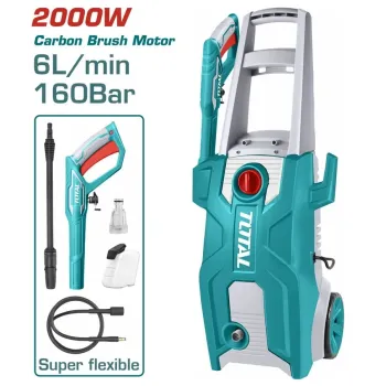 Total Πλυστικο Νερου 2.000W / 160 Bar / Brush Motor (Tgt11376)