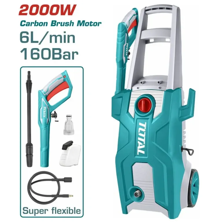 Total Πλυστικο Νερου 2.000W / 160 Bar / Brush Motor (Tgt11376)