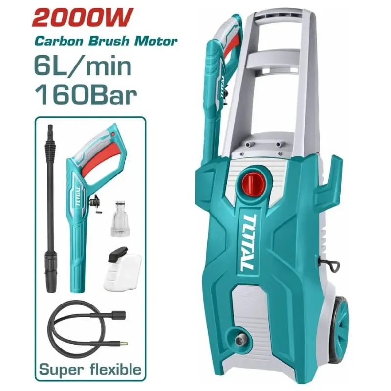 Total Πλυστικο Νερου 2.000W / 160 Bar / Brush Motor (Tgt11376)